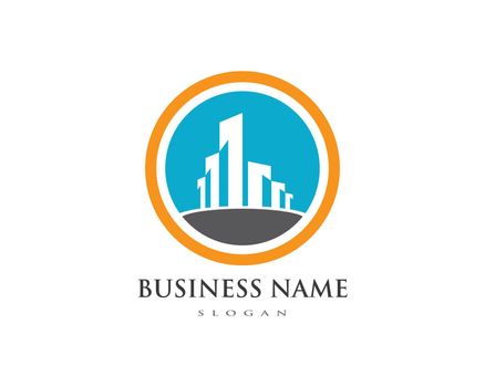 Real Estate , Property and Construction Logo design for business corporate sign . Vector Logo