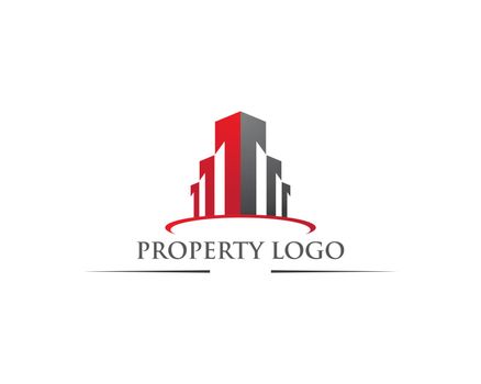 Real Estate , Property and Construction Logo design for business corporate sign . Vector Logo