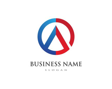 A Letter Logo Business Template Vector icon