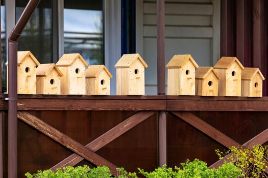 wooden birdhouses on sale