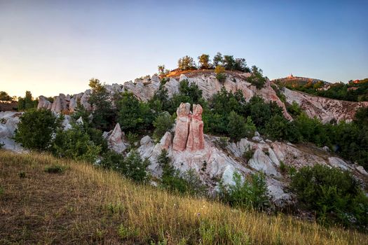The natural phenomenon Kamenna Svatba or The Stone Wedding near city Kardzhali, Bulgaria