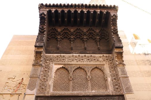 Detail of a Building in Fez City, Morocco