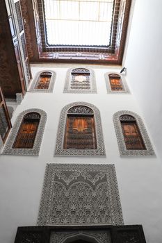 Inside of a Building in Fez City, Morocco