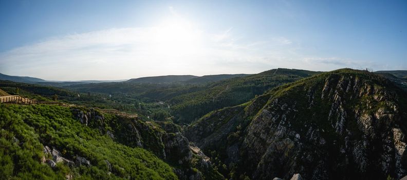 View from Cerro da Candosa pathways, Gois - Portugal.