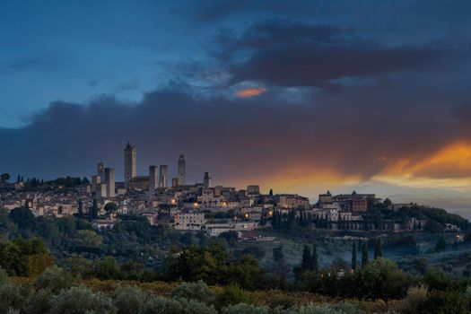 San Gimignano, UNESCO site, Tuscany, Italy