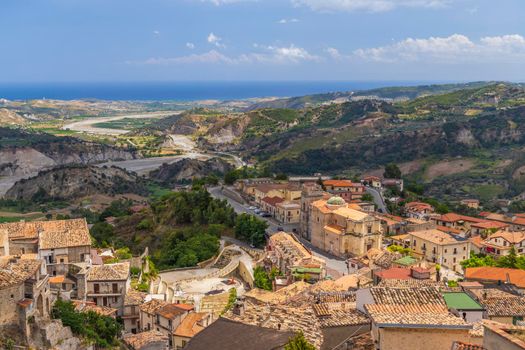 Stilo, old town in Calabria, Italy