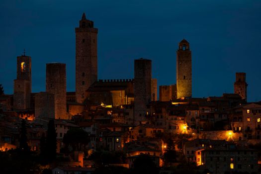 San Gimignano, UNESCO site, Tuscany, Italy