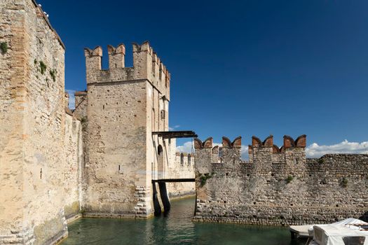 Sirmione castle, Lake Garda, Lombardy region, Italy