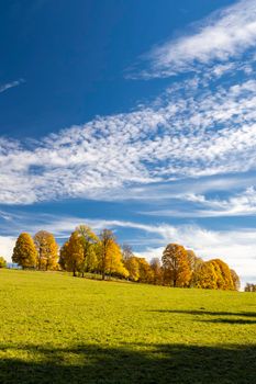 autumn landscape of Dachstein region, Austria