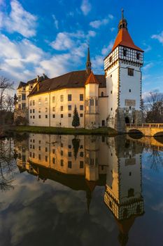 Blatna castle near Strakonice, Southern Bohemia, Czech Republic