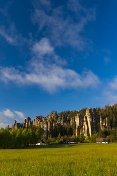 Teplice Adrspach Rocks, Eastern Bohemia, Czech Republic