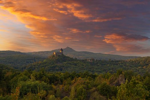 Somoska castle on Slovakia Hungarian border