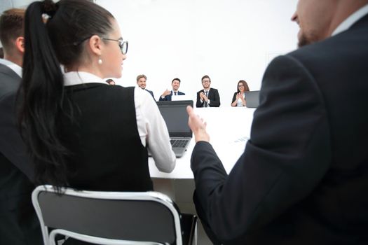 meeting of shareholders of the company at the round - table.the business of the meeting