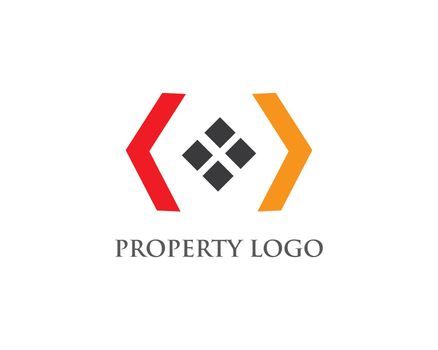 Real Estate , Property and Construction Logo design for business corporate sign . Vector Logo