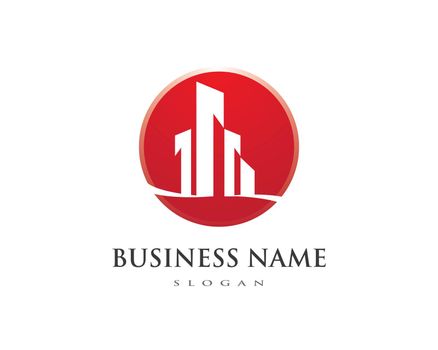 Real Estate , Property and Construction Logo design for business corporate sign . Vector Logo