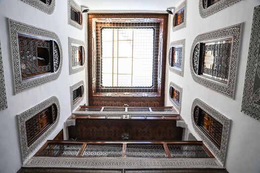 Inside of a Building in Fez City, Morocco