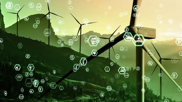 Environmental conservation technology and approaching global sustainable ESG by clean energy and power from renewable natural resources
