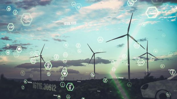 Environmental conservation technology and approaching global sustainable ESG by clean energy and power from renewable natural resources