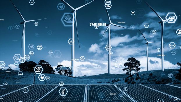 Environmental conservation technology and approaching global sustainable ESG by clean energy and power from renewable natural resources