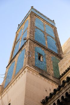 Minaret of a Mosque in Fez City, Morocco