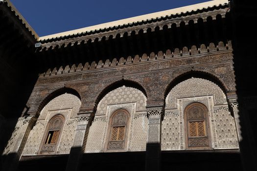 Bou Inania Madrasa in Fez City, Morocco