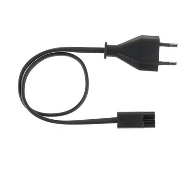 network electric cord with a plug isolated on a white background