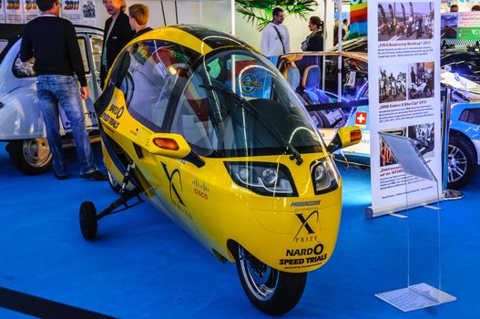 FRANKFURT - SEPT 2015: X-Tracer E-Tracer Prototype presented at IAA International Motor Show on September 20, 2015 in Frankfurt, Germany