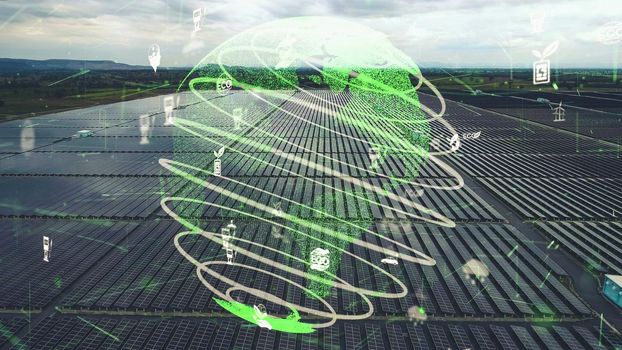 Environmental conservation technology and approaching global sustainable ESG by clean energy and power from renewable natural resources