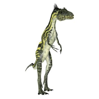 Deltadromeus was a small carnivorous theropod dinosaur that lived in Africa during the Cretaceous Period.