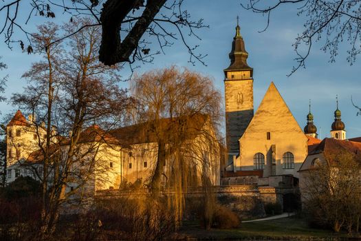 Telc, Unesco world heritage site, Southern Moravia, Czech Republic.