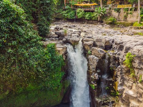 Tegenungan waterfall located in Gianyar regency Bali.