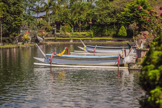 Taman Tirtagangga, Water palace, Water park Bali Indonesia.