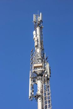 A part of GSM Transmitter Antenna. Vertical view