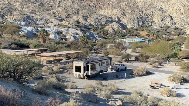 Rving in the desert southwest with a fifth wheel and solar