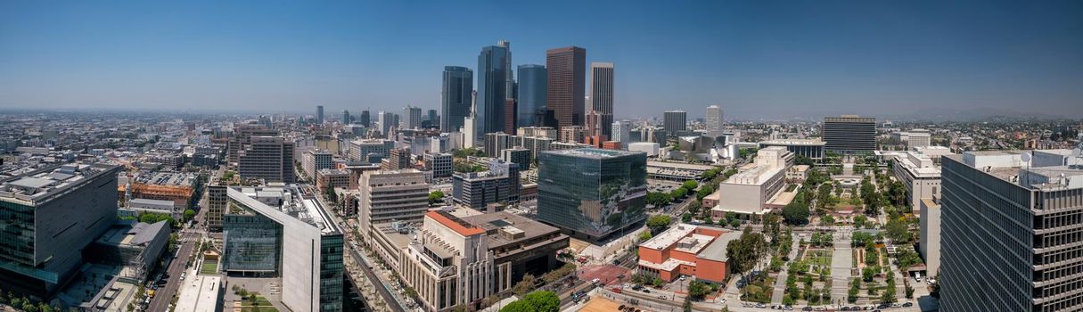 Downtown LA Los Angeles skyline cityscape California

