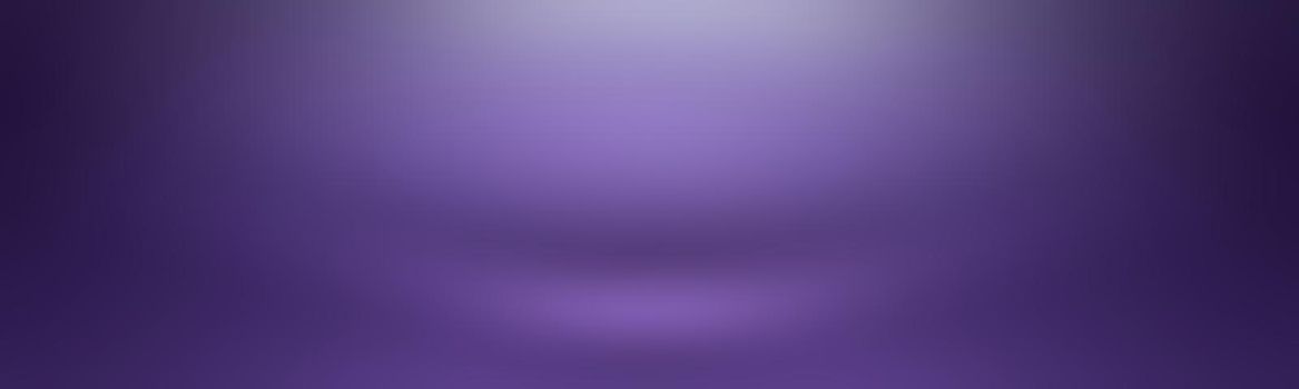 Studio Background Concept - abstract empty light gradient purple studio room background for product. Plain Studio background