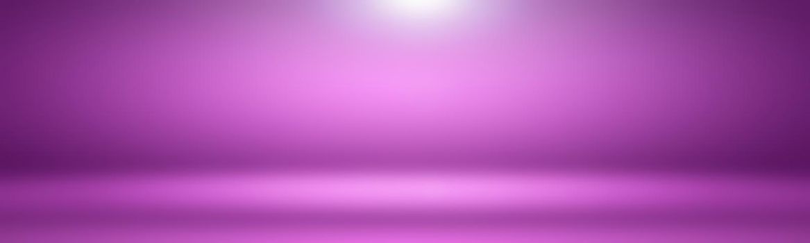 Studio Background Concept - abstract empty light gradient purple studio room background for product. Plain Studio background