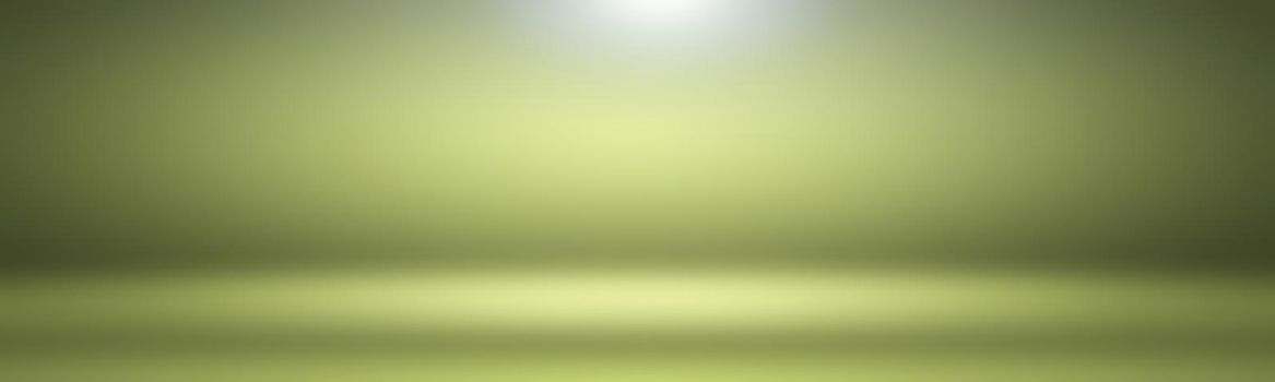 Luxury plain Green gradient abstract studio background empty room with space for your text and picture.