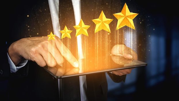 Customer review satisfaction feedback survey data for shrewd business . User give rating to service experience on online application. Customer evaluate service quality for reputation ranking .