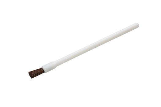 Disposable lip brush for application of lipstick, photo stacking