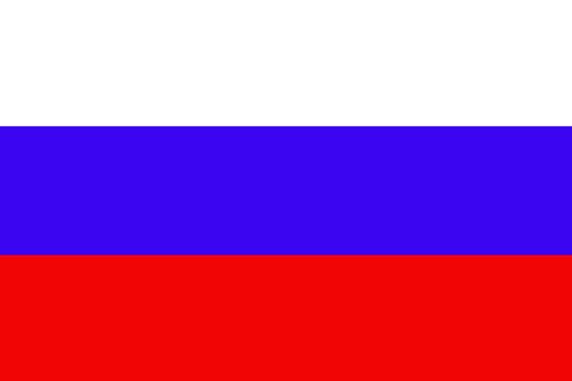 The white and blue red flag of Russia, format jpeg.