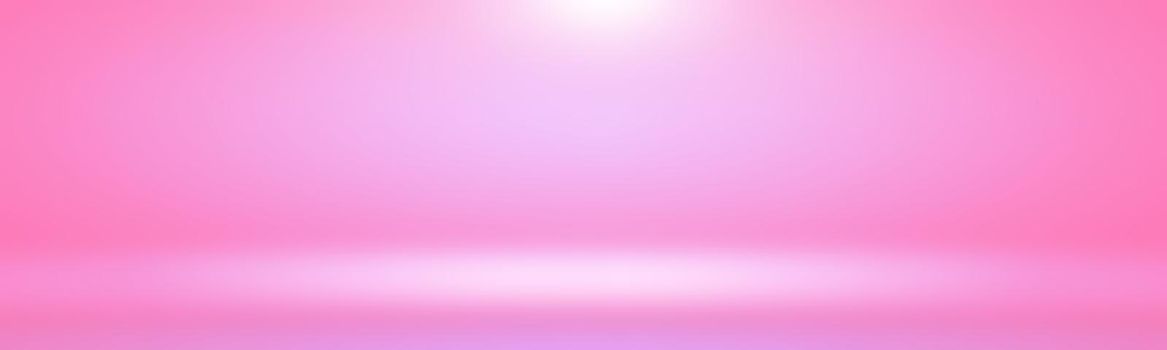 Abstract empty smooth light pink studio room background, Use as montage for product display,banner,template