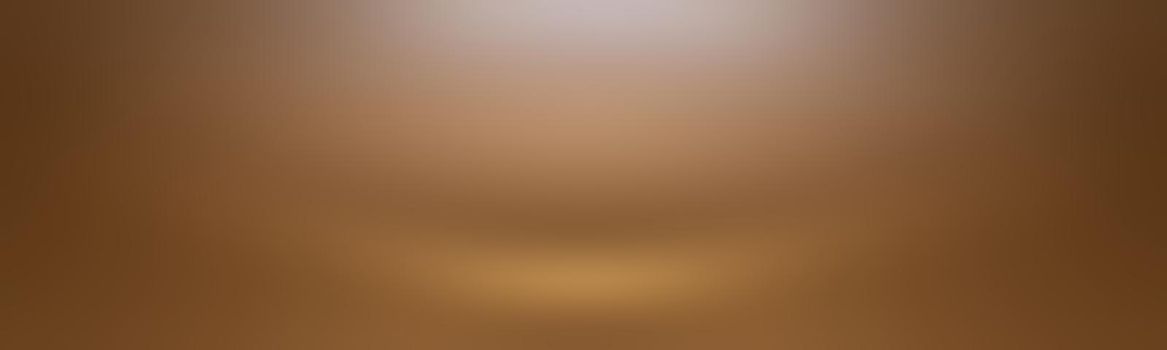 Abstract Smooth Brown wall background layout design,studio,room,web template,Business report with smooth circle gradient color.