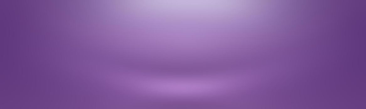 Studio Background Concept - abstract empty light gradient purple studio room background for product. Plain Studio background