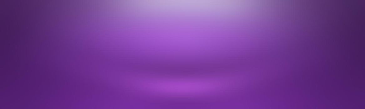 Studio Background Concept - abstract empty light gradient purple studio room background for product. Plain Studio background