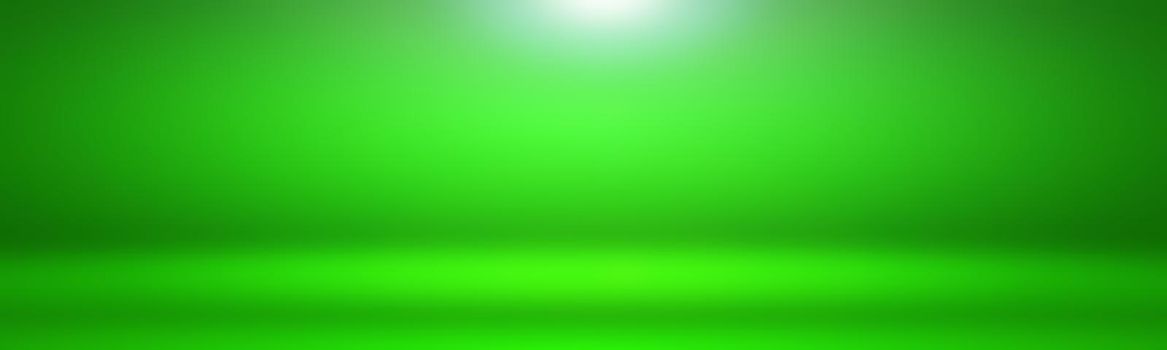 Luxury plain Green gradient abstract studio background empty room with space for your text and picture.