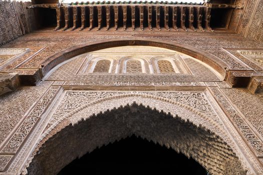 Bou Inania Madrasa in Fez City, Morocco