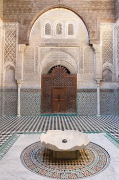 Bou Inania Madrasa in Fez City, Morocco