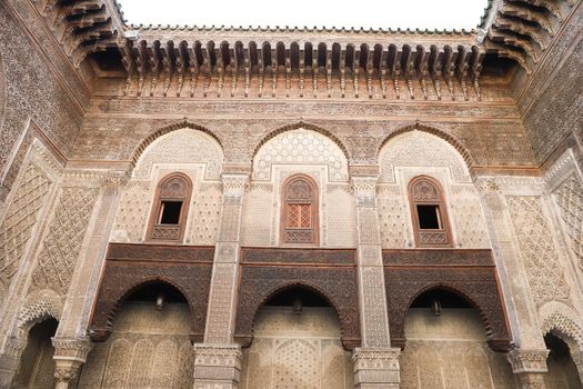 Bou Inania Madrasa in Fez City, Morocco