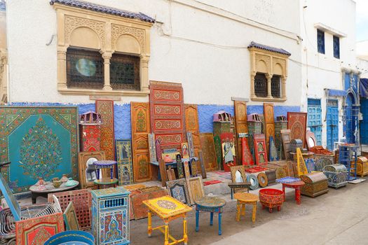 Souvenir in Kasbah of the Udayas in Rabat City, Morocco